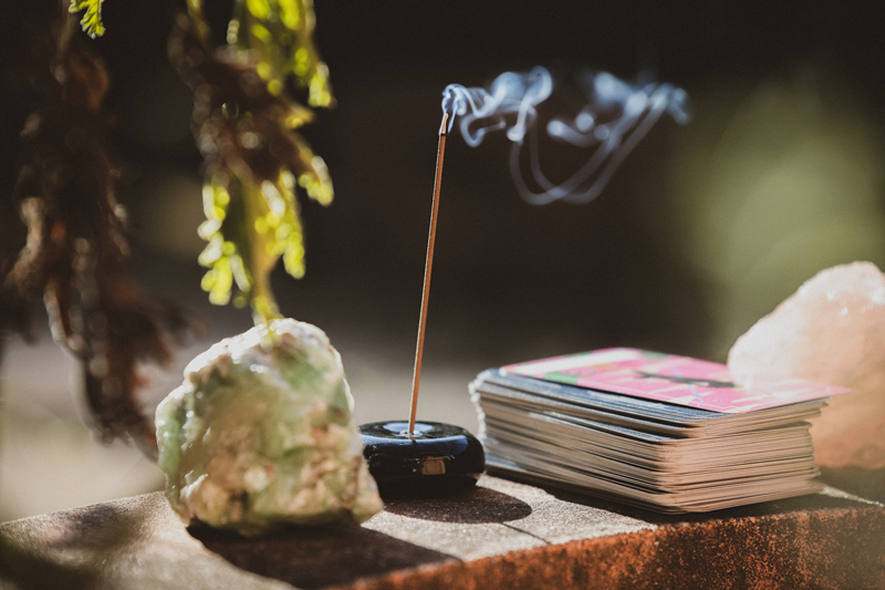 Crystal, Incense, and Tarot Cards – CA Creative on Unsplash